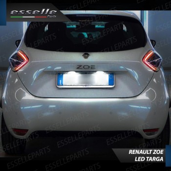 Luci Targa 5 LED Canbus 6000K per Renault Zoe