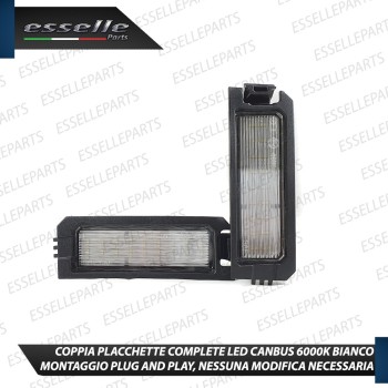 Placchette Luci targa 18 LED Canbus JEEP COMPASS II