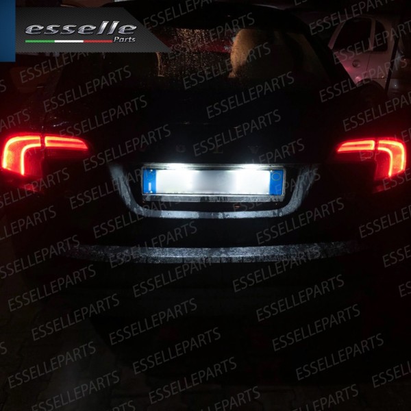 Placchette Luci targa 18 LED Canbus VOLVO C70 II