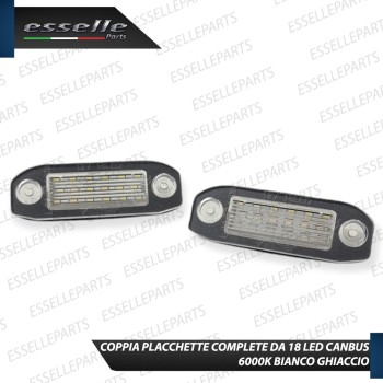 Placchette Luci targa 18 LED Canbus VOLVO C70 II RESTYLING Placchette Luci targa 18 LED Canbus VOLVO C70 II RESTYLING