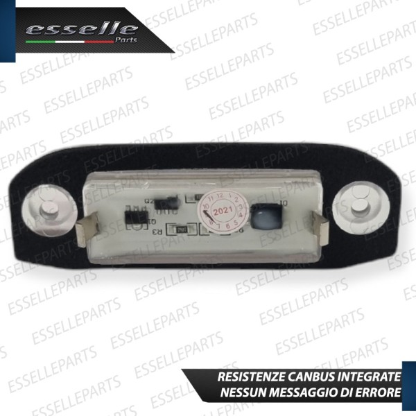 Placchette Luci targa 18 LED Canbus VOLVO S40 II