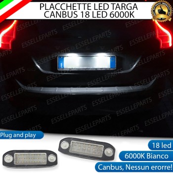 Placchette Luci targa 18 LED Canbus VOLVO XC60