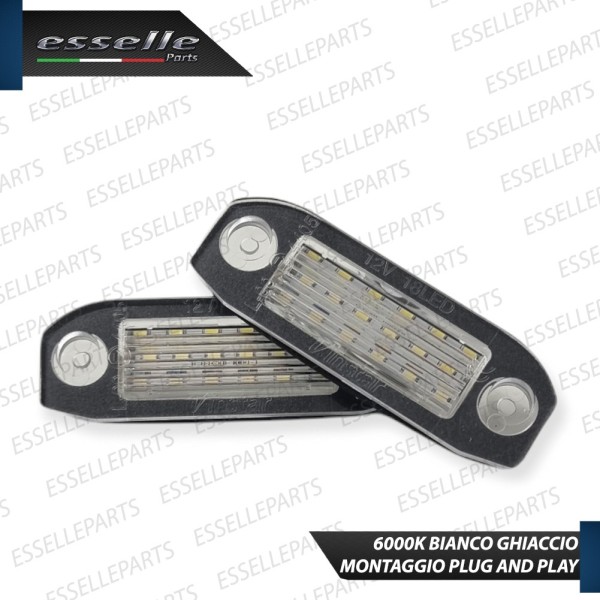Placchette Luci targa 18 LED Canbus VOLVO XC60