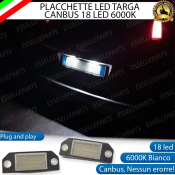 Placchette Luci targa 18 LED Canbus FORD C-MAX I