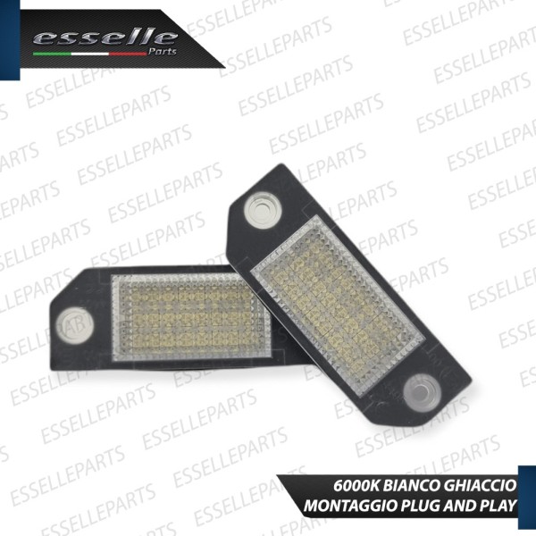Placchette Luci targa 18 LED Canbus FORD C-MAX I