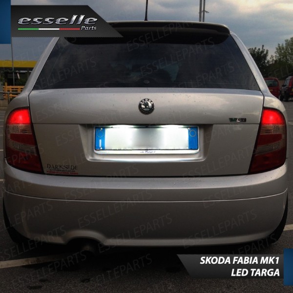 Luci targa 6 LED Canbus