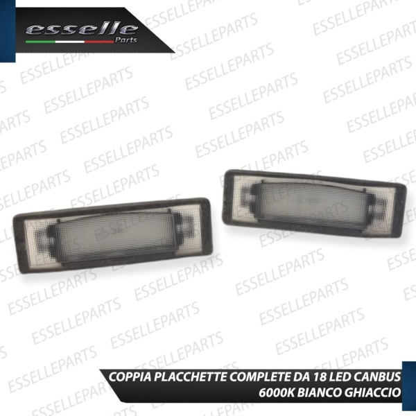 Placchette Luci targa 18 LED Canbus KIA SPORTAGE IV
