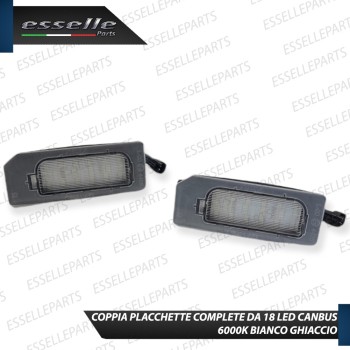 Placchette Luci targa 18 LED Canbus MITSUBISHI ASX Placchette Luci targa 18 LED Canbus MITSUBISHI ASX