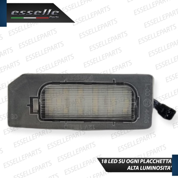 Placchette Luci targa 18 LED Canbus MITSUBISHI ASX