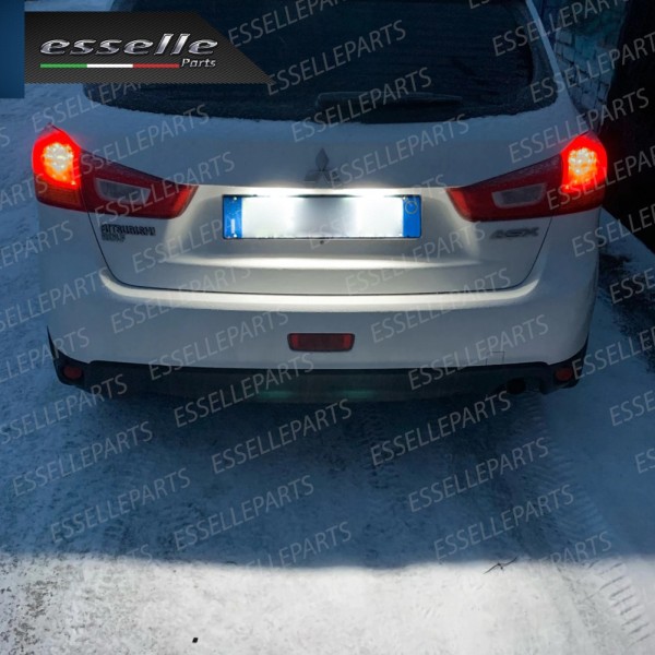 Placchette Luci targa 18 LED Canbus MITSUBISHI ASX
