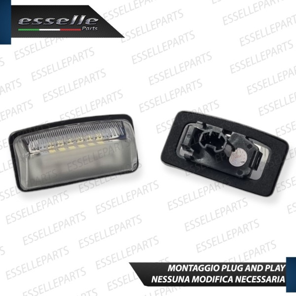 Placchette Luci targa 18 LED Canbus TOYOTA RAV4 MK4