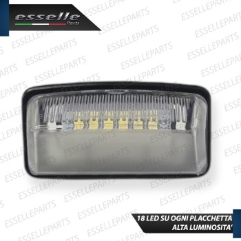 Placchette Luci targa 18 LED Canbus TOYOTA RAV4 MK4