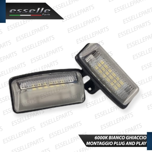 Placchette Luci targa 18 LED Canbus TOYOTA RAV4 MK4