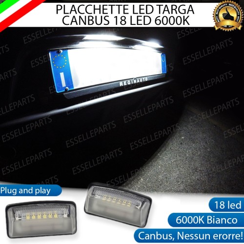 Placchette Luci targa 18 LED Canbus TOYOTA RAV4 MK5
