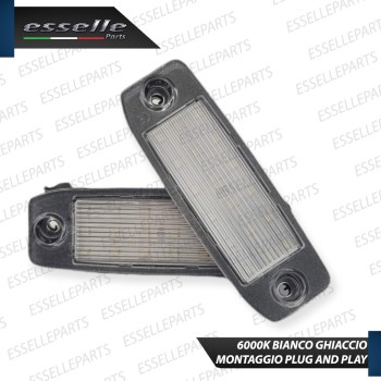 Placchette Luci targa 18 LED Canbus KIA SPORTAGE III