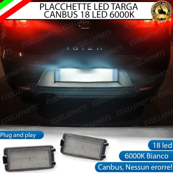 Placchette Luci targa 18 LED Canbus SEAT IBIZA 6L Placchette Luci targa 18 LED Canbus SEAT IBIZA 6L