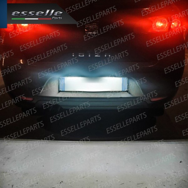 Placchette Luci targa 18 LED Canbus SEAT IBIZA 6L