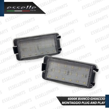 Placchette Luci targa 18 LED Canbus SEAT LEON 1M Placchette Luci targa 18 LED Canbus SEAT LEON 1M