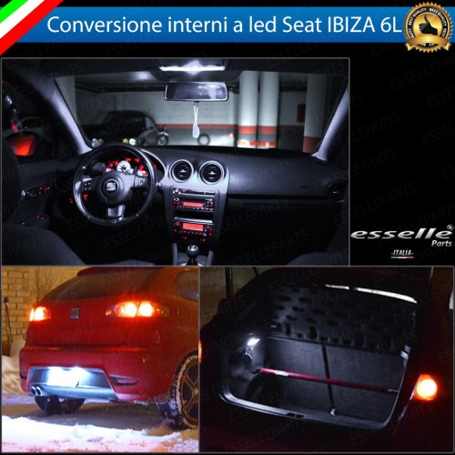 Led interni + Targa SEAT IBIZA 6L