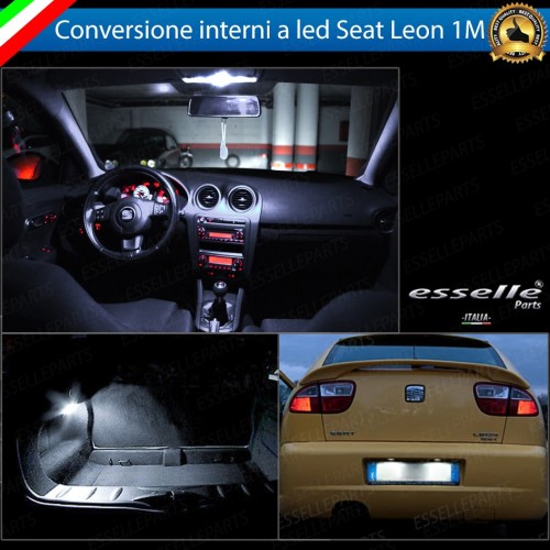 Led interni + Targa SEAT LEON 1M