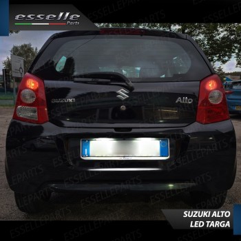 Luci Targa 9 LED Canbus 6000K per Suzuki Alto VII