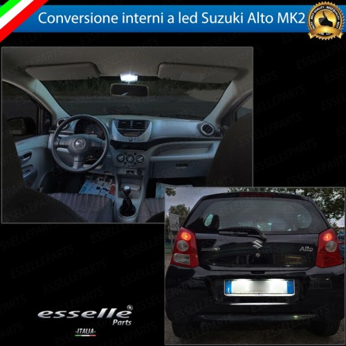 Led interni + Targa Suzuki Alto MK7