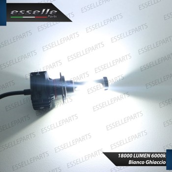 Anabbaglianti LED H4 9600Lm per KIA Stonic a parabola singola