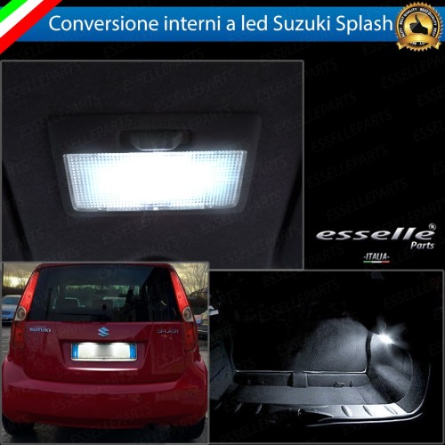 Led interni + Targa SUZUKI SPLASH