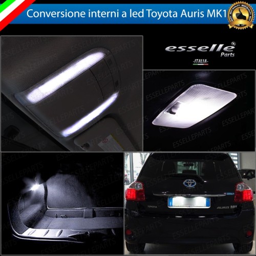 Led interni + Targa Toyota Auris MK1