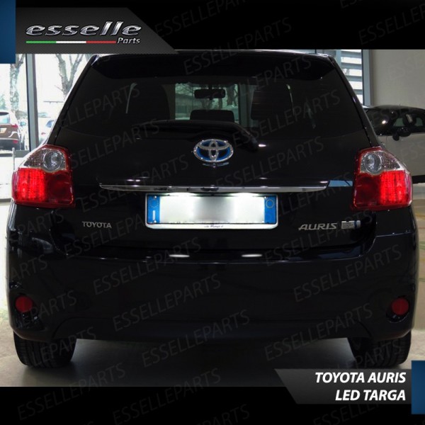 Luci Targa 5 LED Canbus 6000K per Toyota Auris MK1 Restyling