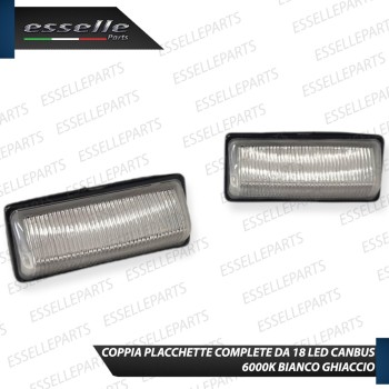 Placchette Luci targa 18 LED Canbus NISSAN NOTE II Placchette Luci targa 18 LED Canbus NISSAN NOTE II