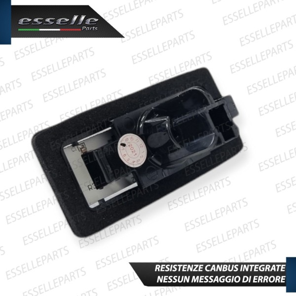 Placchette Luci targa 18 LED Canbus NISSAN NOTE II