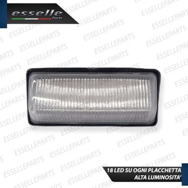 Placchette Luci targa 18 LED Canbus NISSAN NOTE II