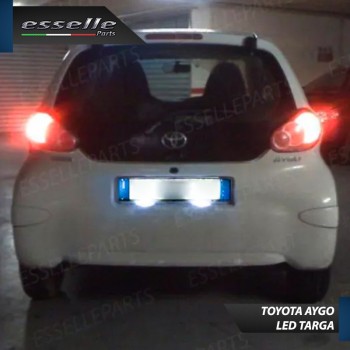 Led interni + Targa Toyota Aygo MK1