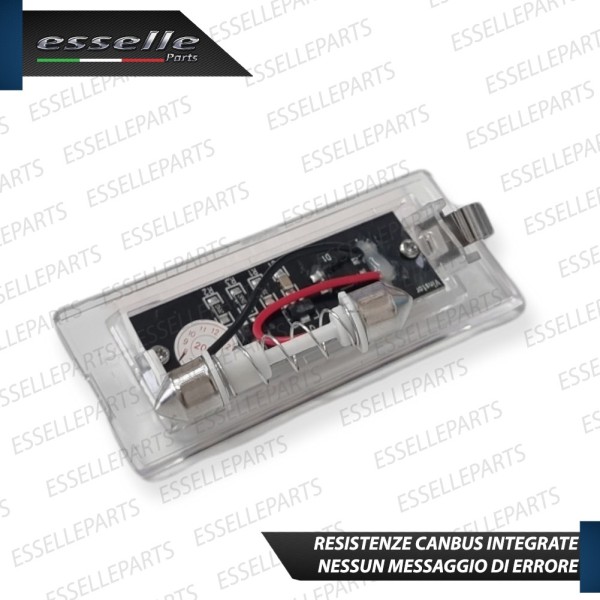 Placchette Luci targa 18 LED Canbus BMW X5 E53