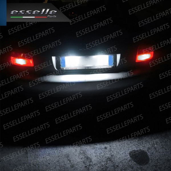 Placchette Luci targa 18 LED Canbus AUDI A4 B5