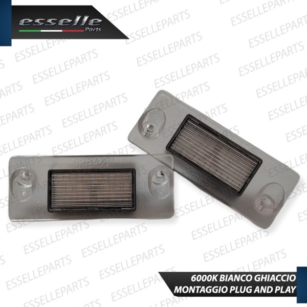 Placchette Luci targa 18 LED Canbus AUDI A3 8L