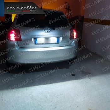 Placchette Luci targa 18 LED Canbus TOYOTA AURIS I RESTYLING