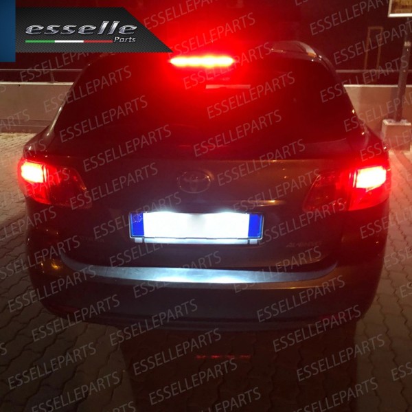 Placchette LED Targa Toyota Avensis MK3 Restyling Dal 2011