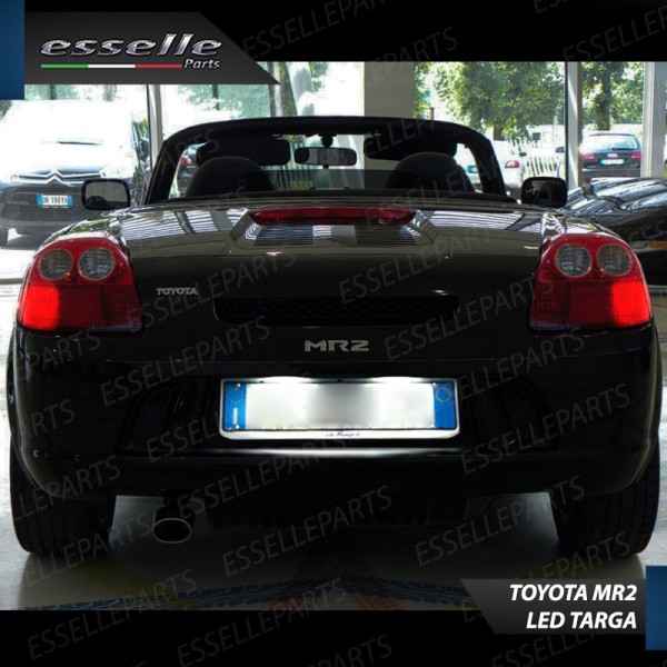 Luci Targa 9 LED Canbus 6000K per TOYOTA MR2 III