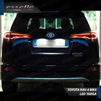 Luci Targa 9 LED Canbus 6000K per TOYOTA RAV4 IV
