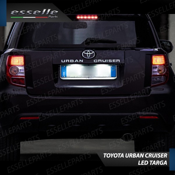 Luci Targa 9 LED Canbus 6000K per Toyota Urban Cruiser