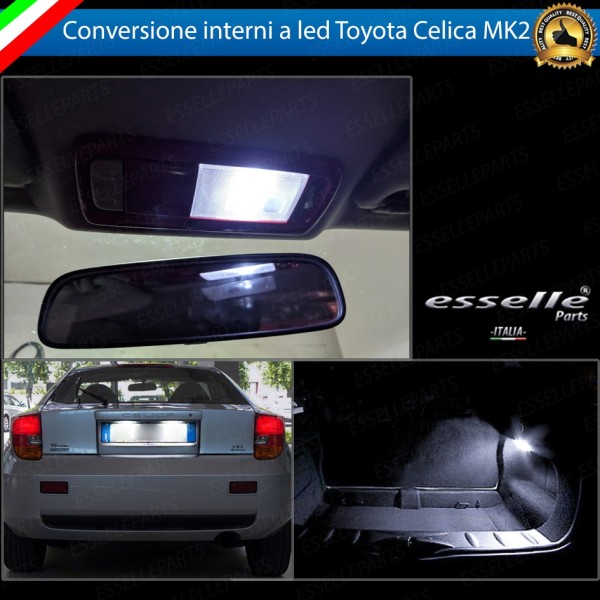 Led interni + Targa TOYOTA CELICA MK2