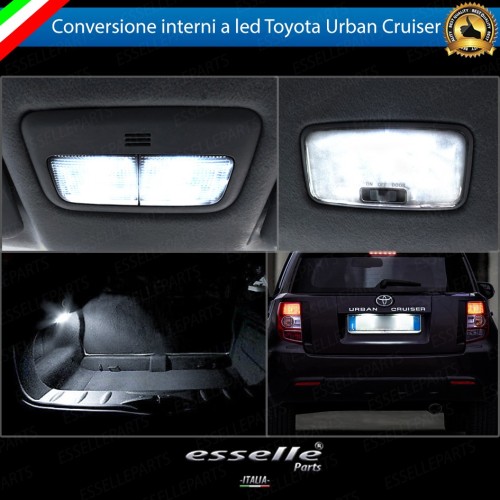 Led interni + Targa TOYOTA URBAN CRUISER