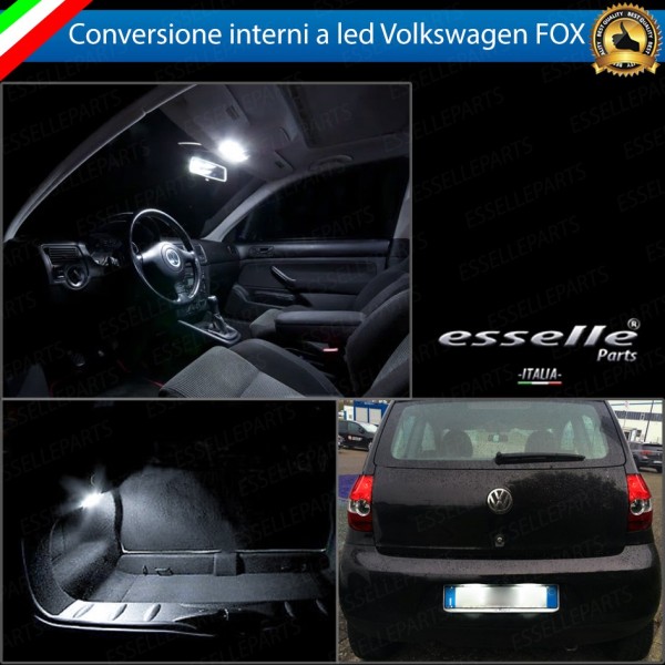 Led interni + Targa per VW Fox