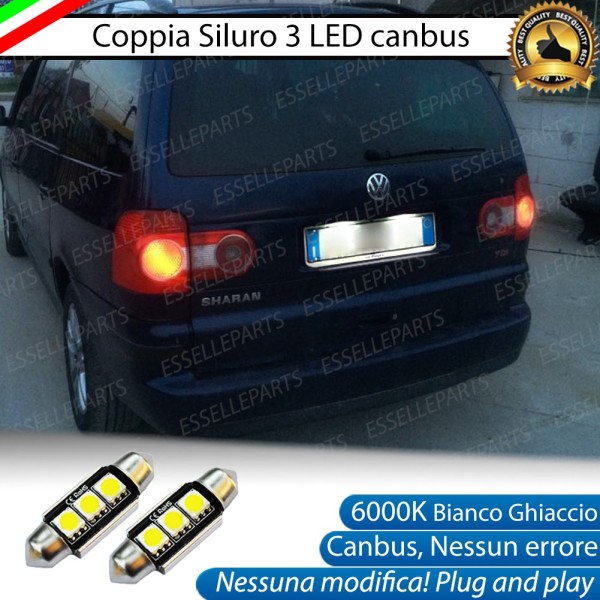 Luci targa 3 LED Canbus VW SHARAN 7M