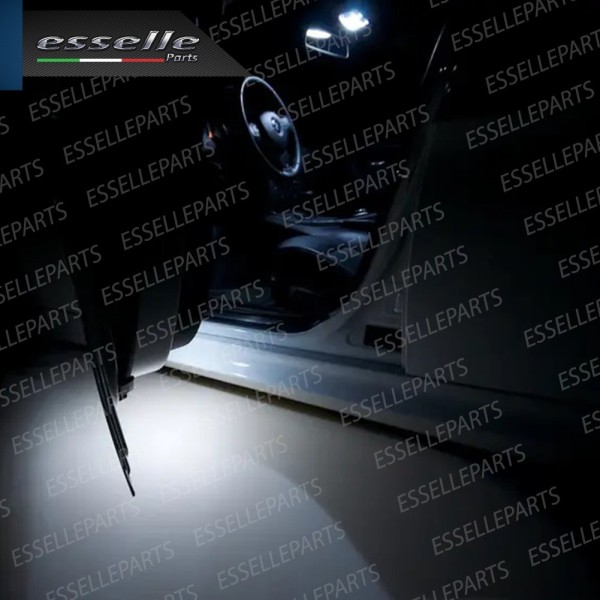 Coppia Placchette Antipozzanghera LED 6000K CANBUS per MERCEDES SLK R171