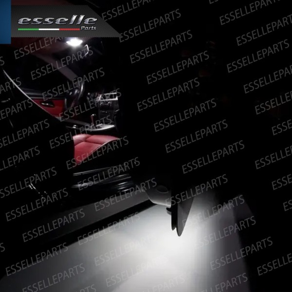 Coppia Placchette Antipozzanghera LED 6000K CANBUS per MERCEDES SLK R171