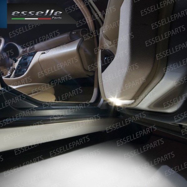 Coppia Placchette Antipozzanghera LED 6000K CANBUS per MERCEDES SLK R172