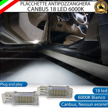 Coppia Placchette Antipozzanghera LED 6000K CANBUS per MERCEDES CLASSE C W203